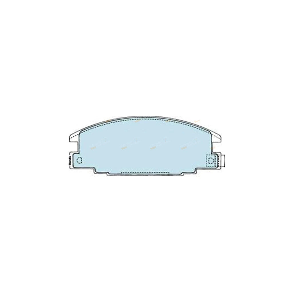 Front Disc Rotors + Bendix Brake Pads for Jackaroo UBS17 UBS55 (1988–1992)