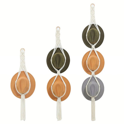 Hat Rack Organizer for Hats (1-3 Hats)