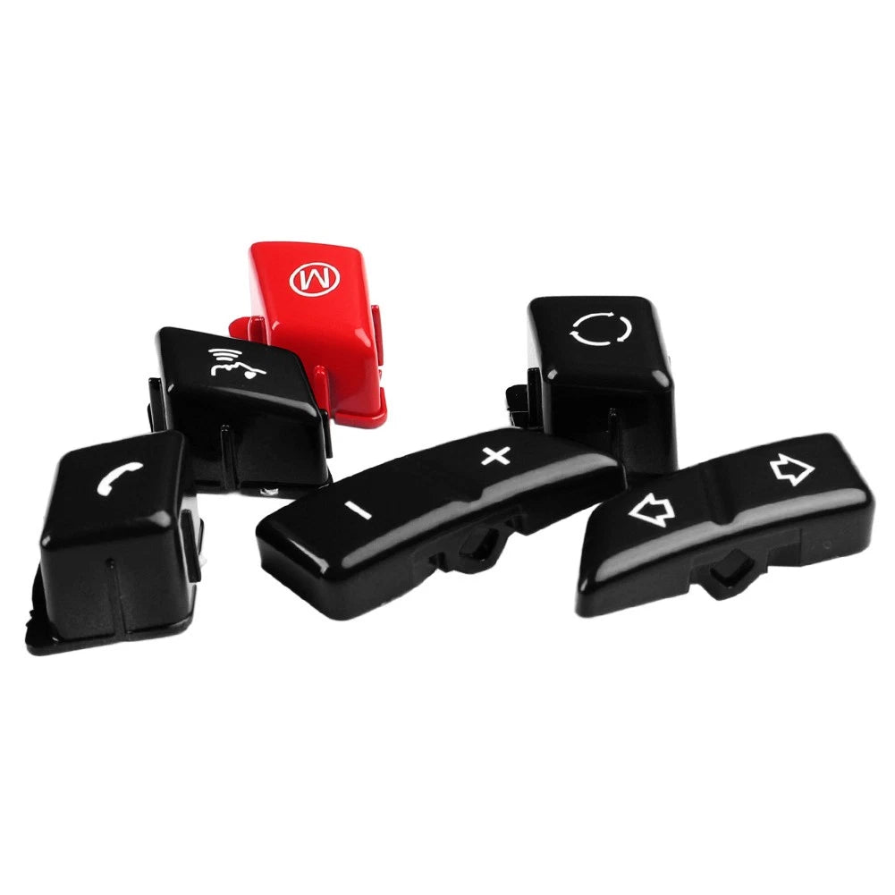 Steering Wheel Switch Button Cover for BMW M3 E90 E92 E93 (2007–2013)