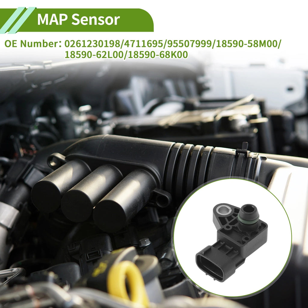 MAP Sensor No.0261230198 for Opel Agila B 1.2 (2007–2016)