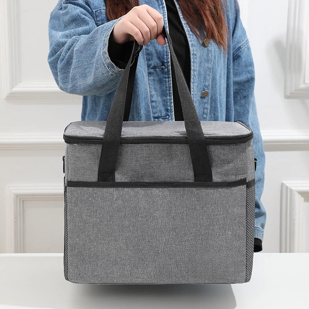 Temperature Controlled Insulated Lunch Bag with Compartments