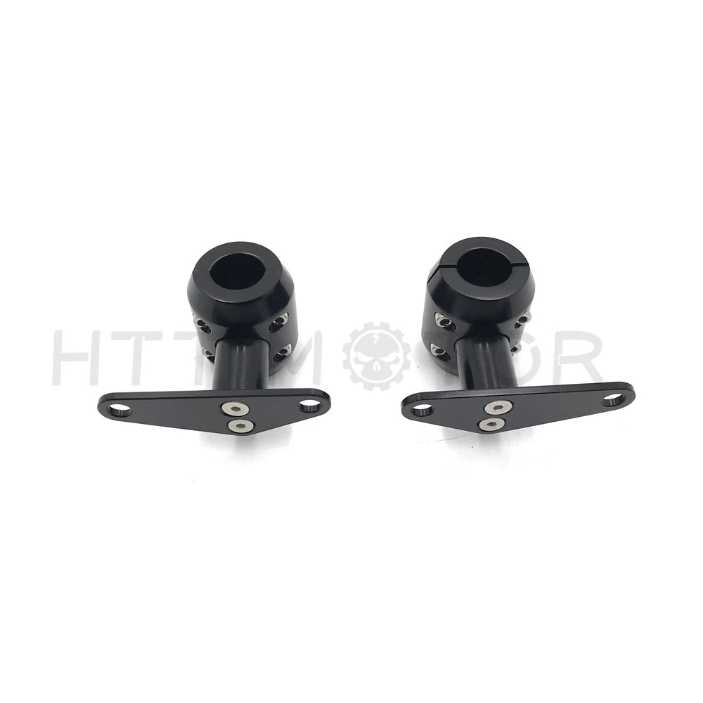 Black Springer Front Set with Fender Tabs for Harley Chopper XL (Year Range)