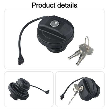 Fuel Filler Cap with Key Set for Land Rover Defender (1990–2016)