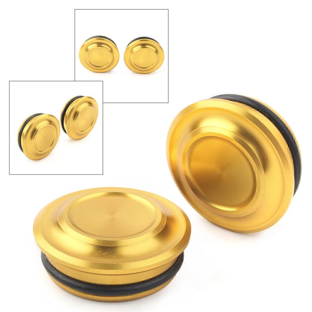 2PCS Motorcycle Frame Hole Cover fit HONDA REBEL 500 CMX500 2020 2021 Gold
