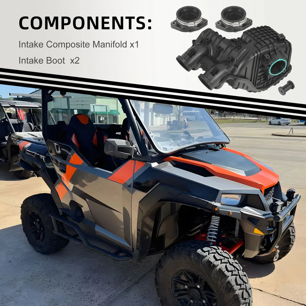 Air Box Intake Manifold + Boot for Polaris General 1000 (2016–2018) 2207917