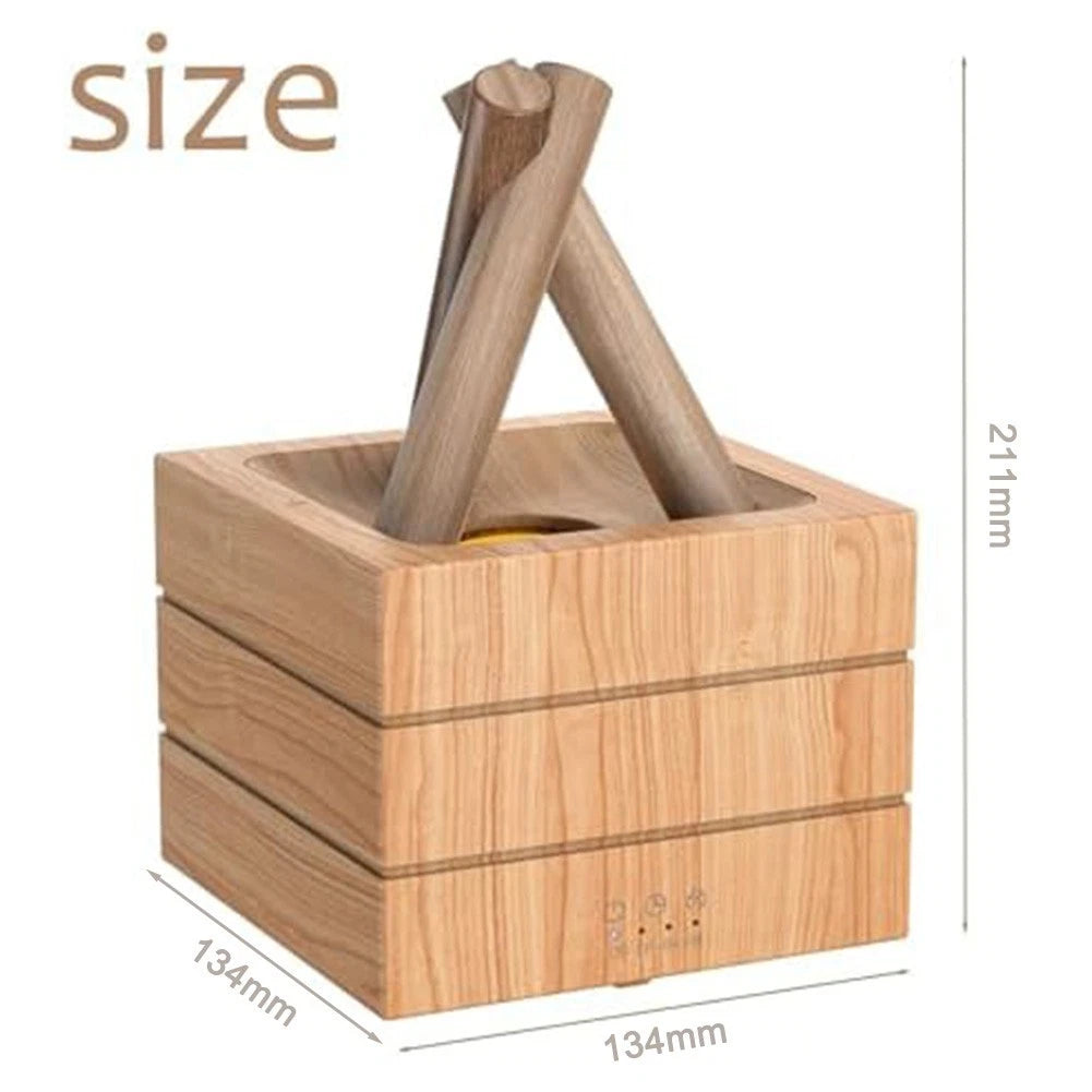 Essential Oil Diffuser with Auto Shutoff and Color Lights