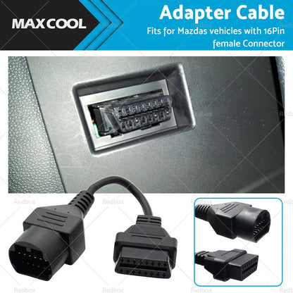 OBD2 Diagnostic Cable 17 Pin to 16 Pin for Mazda