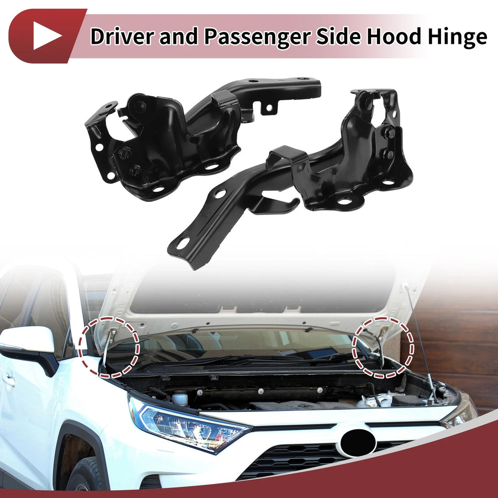 Hood Hinge Set for Lexus GX460 (2010–2021) Front Bonnet Brackets Pair
