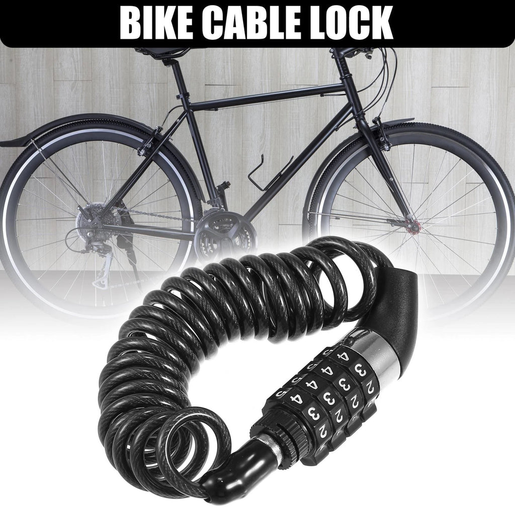 Bike Cable Helmet Lock for 4 Digit Resettable Combination Honda (2010–2020)