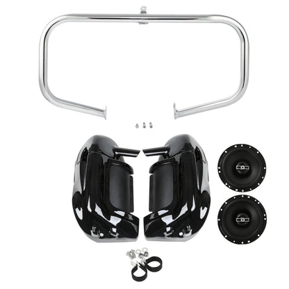 Lower Vented Fairing & 6.5'' Speakers & Engine Bar for Electra Glide (2009–2013)
