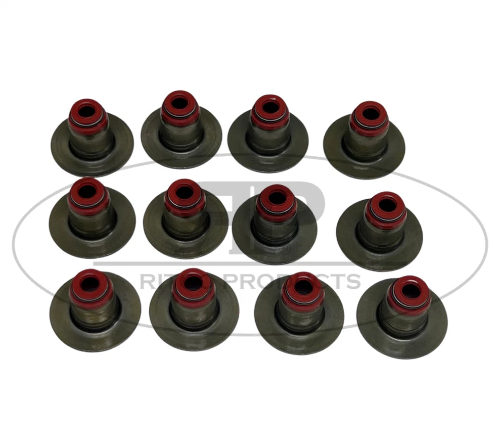 12PCS Valve Stem Seals for Sea-Doo 4Tec GTX RXP RXT WAKE (2002–2023) 420630200