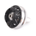 Rear Fork Wheel Frame Slider for BMW R1200GS (2013–2017) - Aluminum, Silver