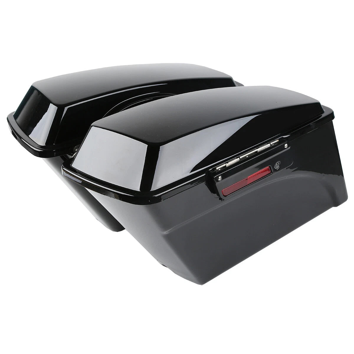 Hard Saddlebags & Conversion Bracket for Harley Dyna Super Glide (2008–2017)