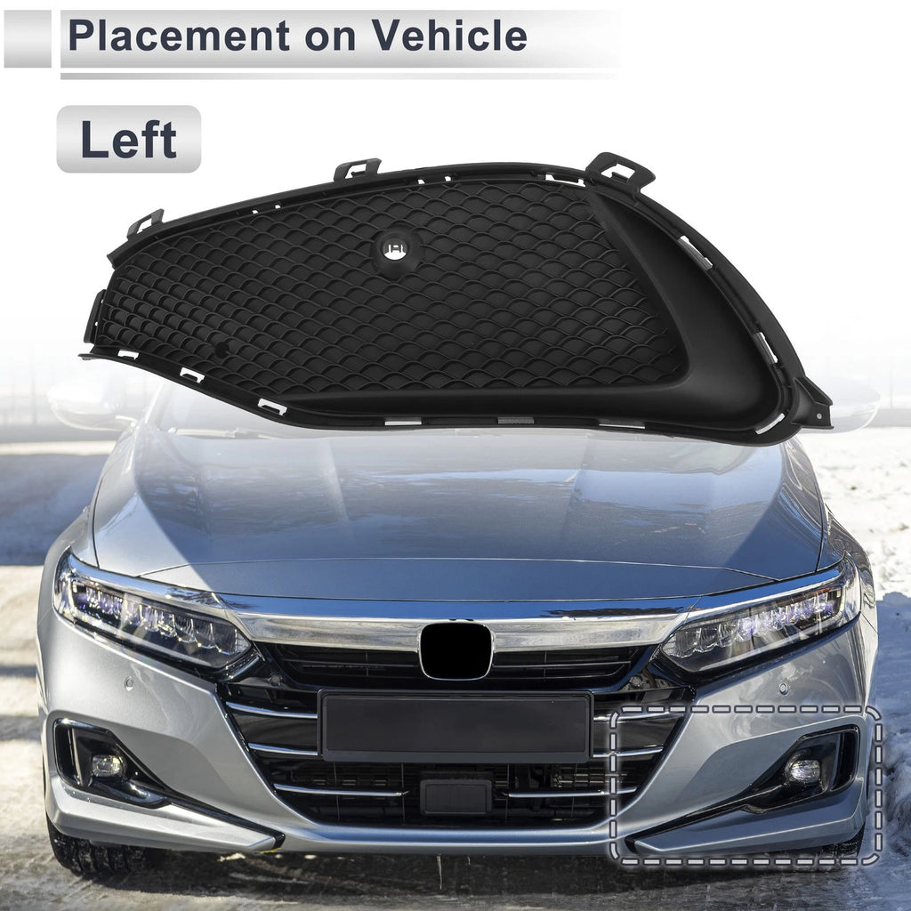 Front Left Fog Light Grill Replacement for Mercedes Benz W117 (2016–2019)