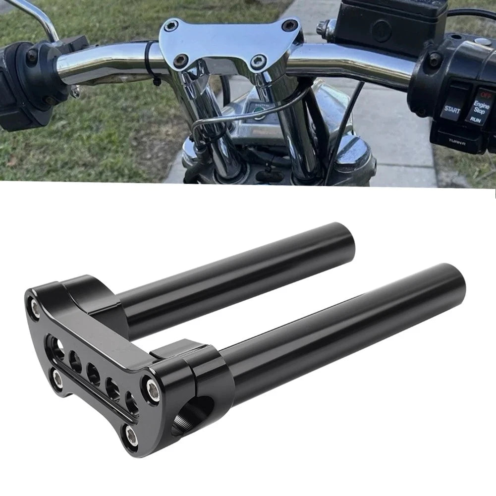 8.5" Handlebar Riser Top Clamp for Harley Fat Boy FLSTF, Low Rider (1" Bar)