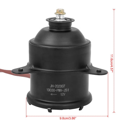 Radiator Cooling Fan Motor Replacement for Honda Fit II (2002–2008)