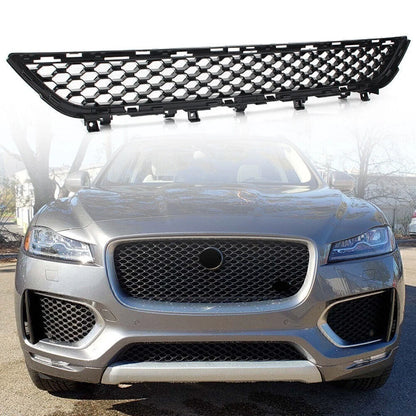 Front Bumper Lower Central Mesh Grille for Jaguar F-Pace (2016–2019)