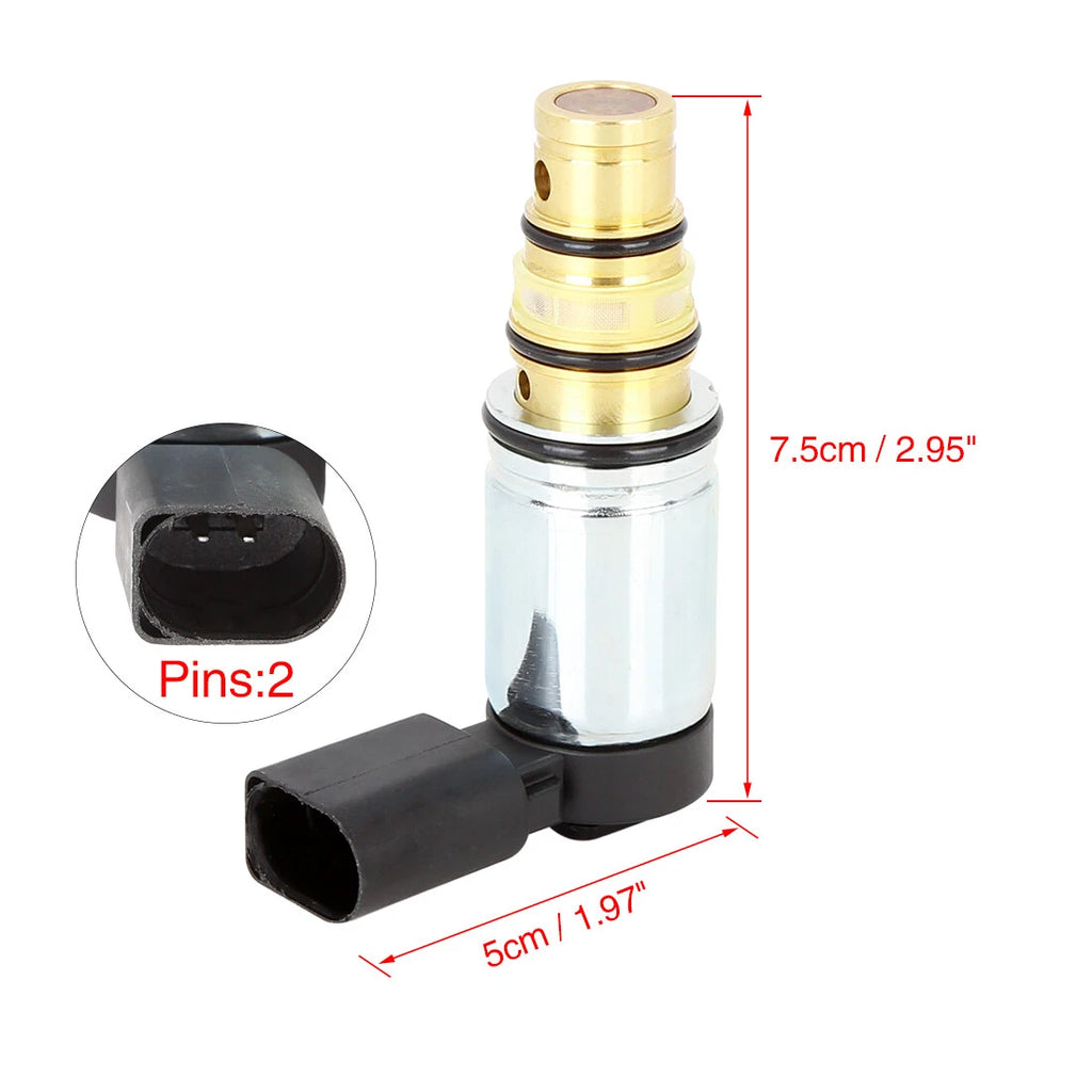 AC Compressor Control Solenoid Valve for Audi A3 (2006–2015)