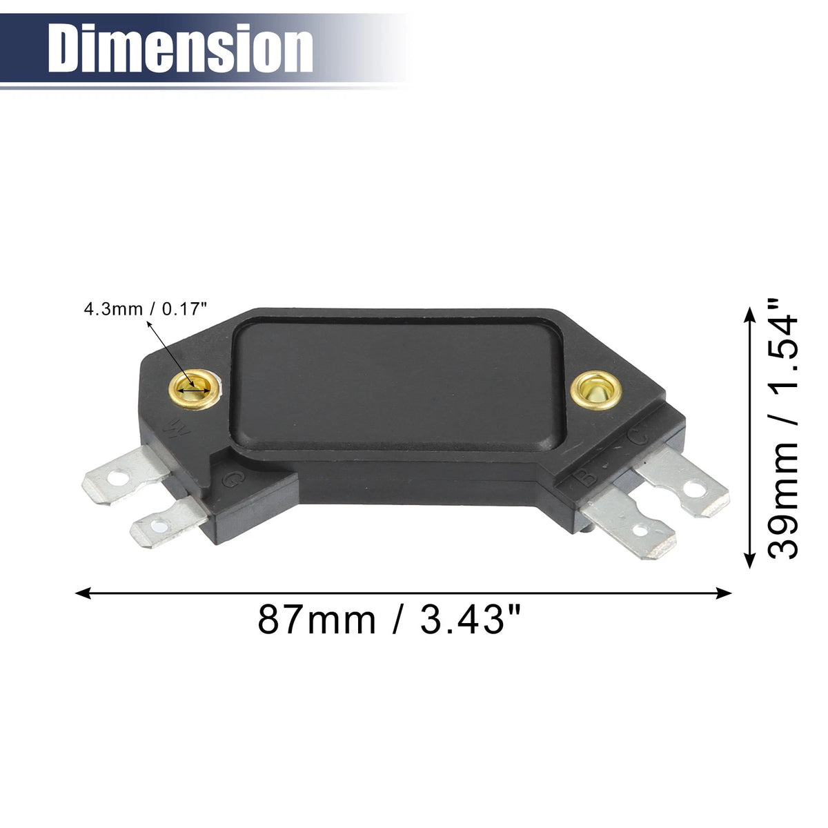 Ignition Module Replacement Fit for Chevrolet Oldsmobile Buick (1974–1988)