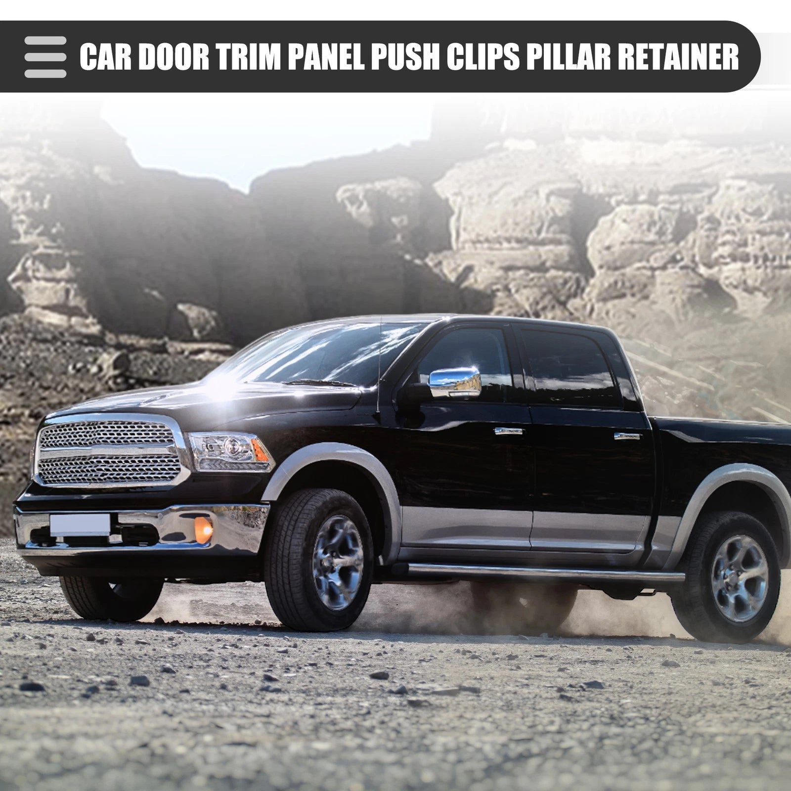 Door Trim Panel Push Clips Kit for Dodge Charger (2015–2021)