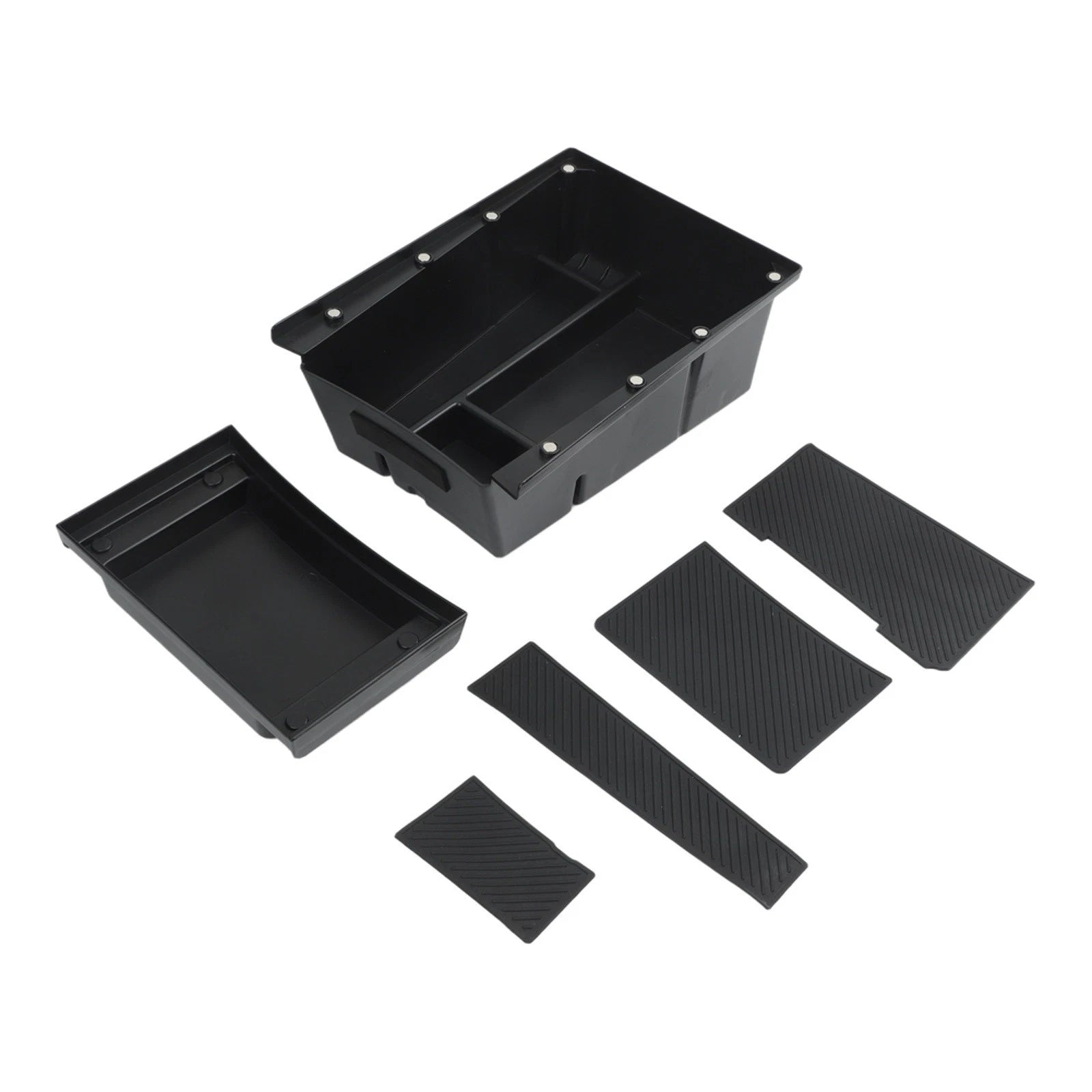 Lower Storage Box for Kia EV4 (2025–2025) ABS Material Center Console Armrest