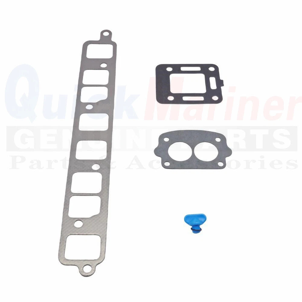 Exhaust Manifold Gasket Kit for Mercruiser 4Cyl 140 GM 181CID (27-64692, 18-0356, 31320)