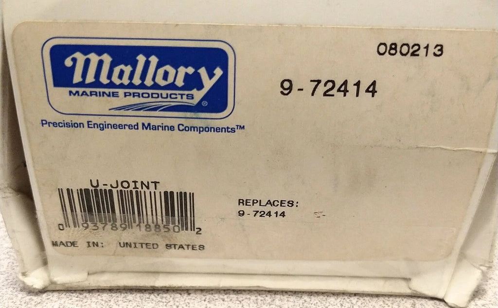 U-Joint for Mallory Marine (9-72414)