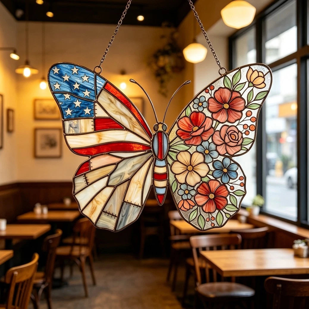 3pcs Sun Catcher Acrylic Butterfly for Window Hanging Decor