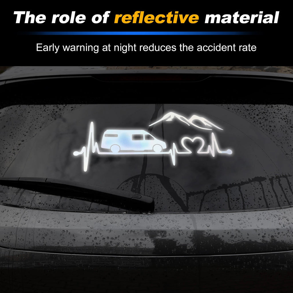 Reflective Bumper Decal for Universal Vehicles (2010–2023)