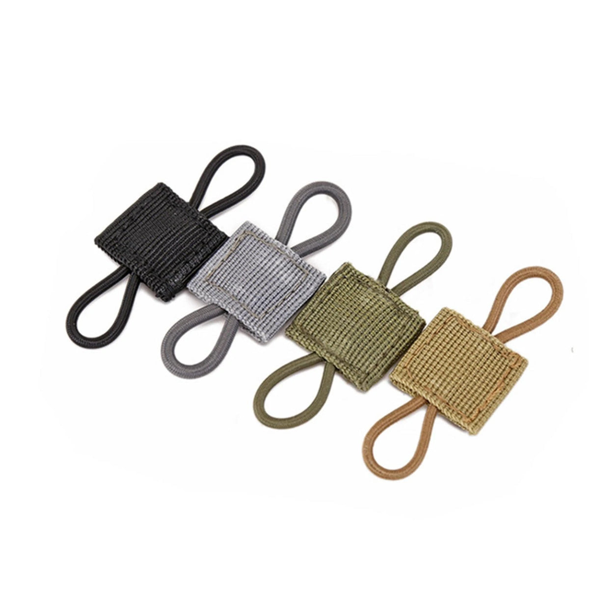 Tactical Molle System Backpack PTT Retainer Antenna Binding Buckle