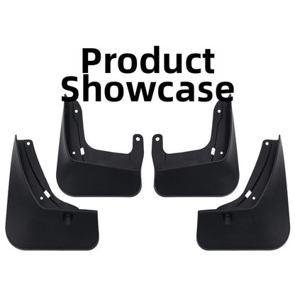 For Tiggo 9 PHEV 2026 Specific Fit Mud Flaps Guards Dark Gray PP TPE Material