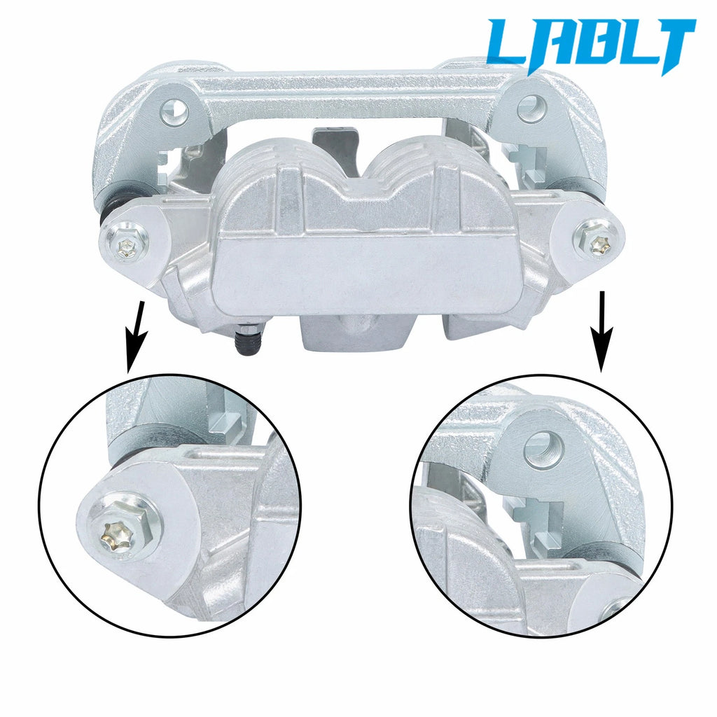 2X Front Left & Right Disc Brake Caliper w/ Bracket for Ford Mustang (2005–2010)
