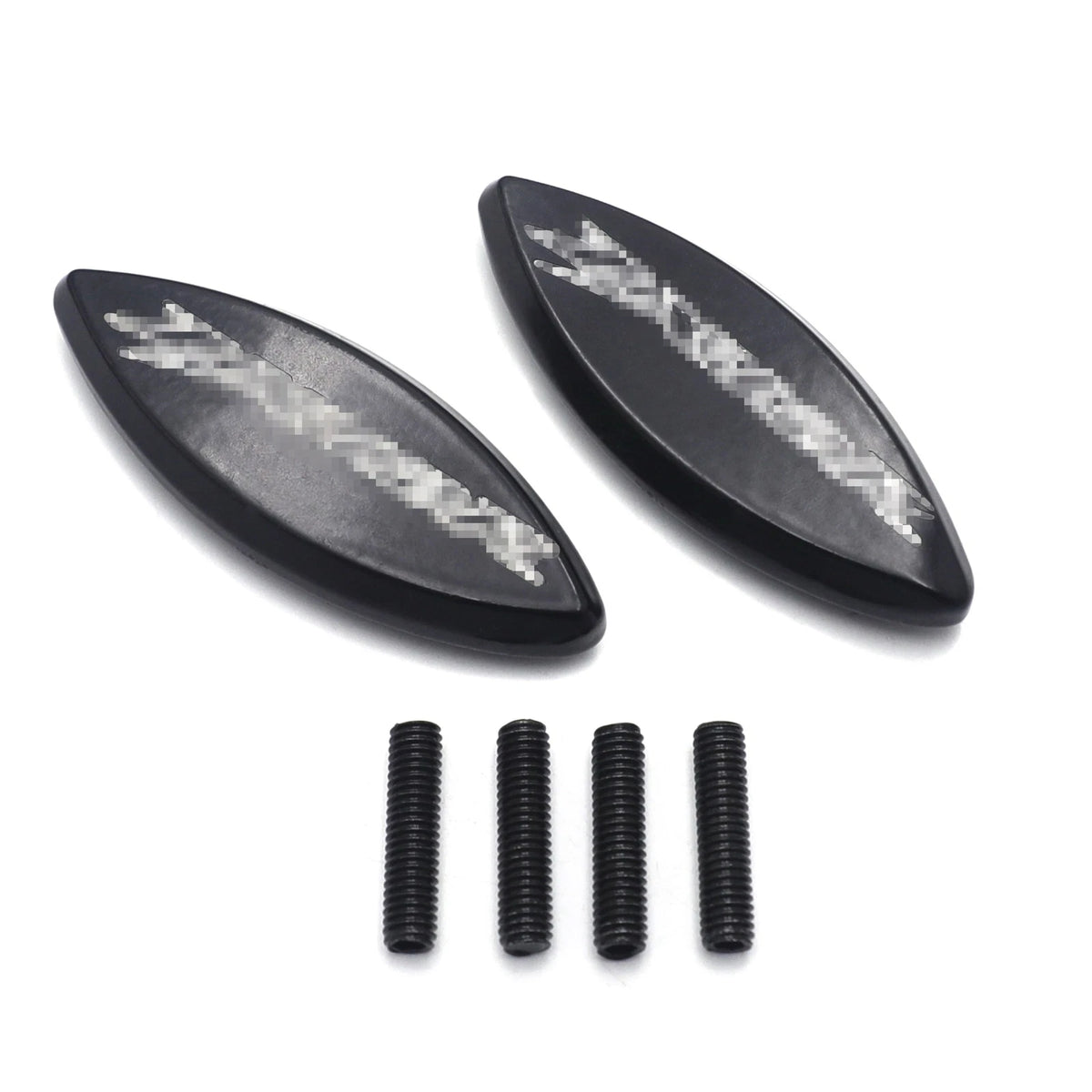 Mirror Block Off Base for Kawasaki Ninja ZX-12R (2000–2006) Black