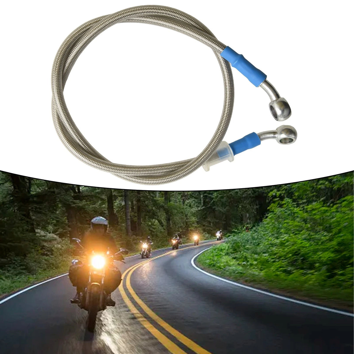 80CM Wear Resistant Hydraulic Brake Hose for Motorcycles