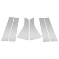 Pillar Window Trim 6 Pc Replacement for Chevy Blazer (2019–2024) Silver Tone