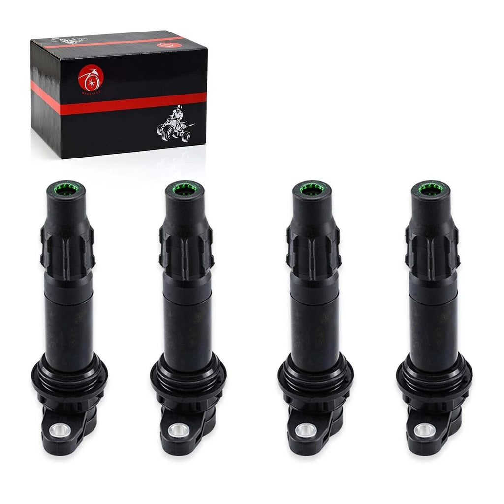 Set of 4 Ignition Coils for Yamaha Boat SR230 SR210 SX210 AR210 AR230 232 FRT1100