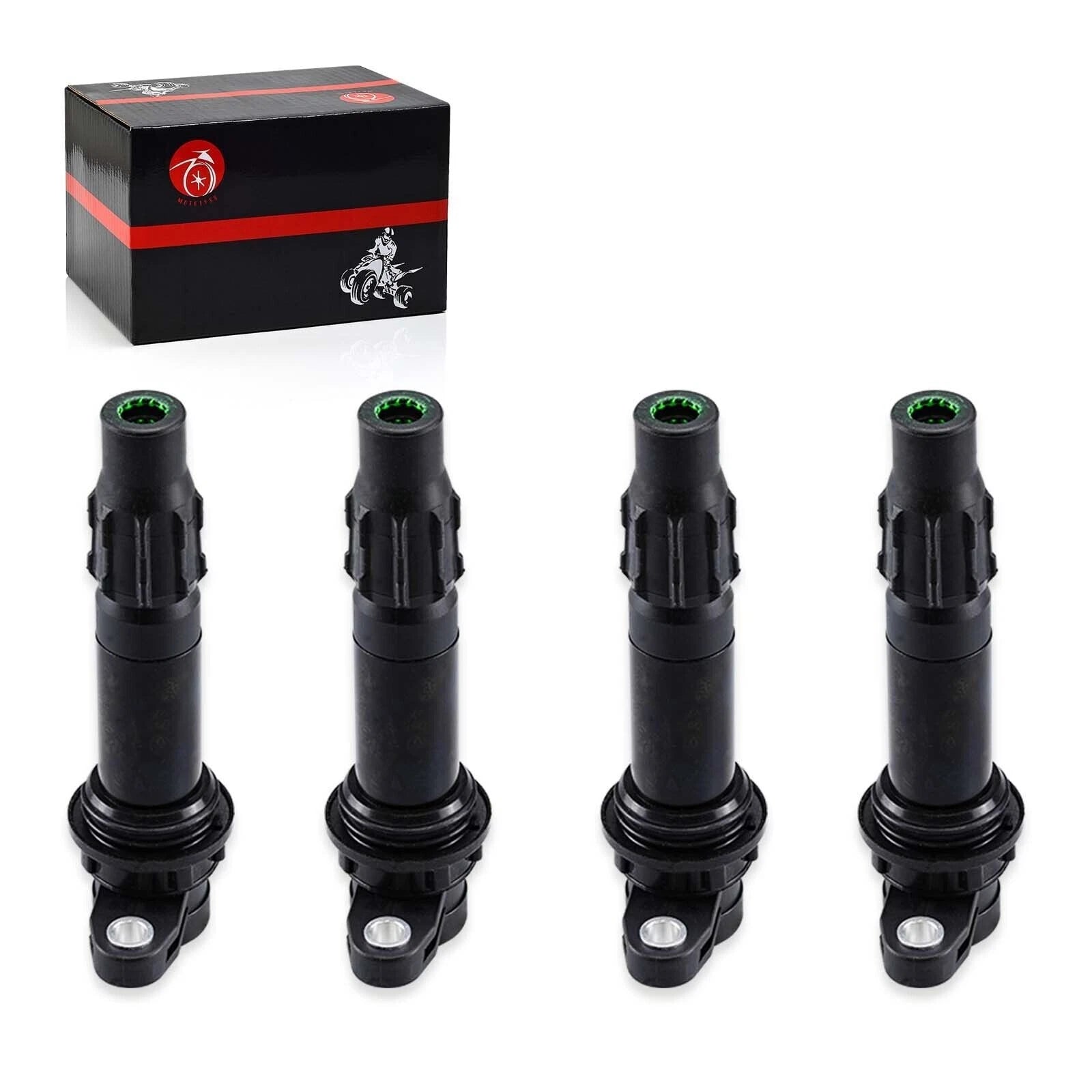 Set of 4 Ignition Coils for Yamaha Boat SR230 SR210 SX210 AR210 AR230 232 FRT1100