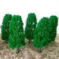 10Pcs Model Trees for Train Railway Layout (Scale Diorama)
