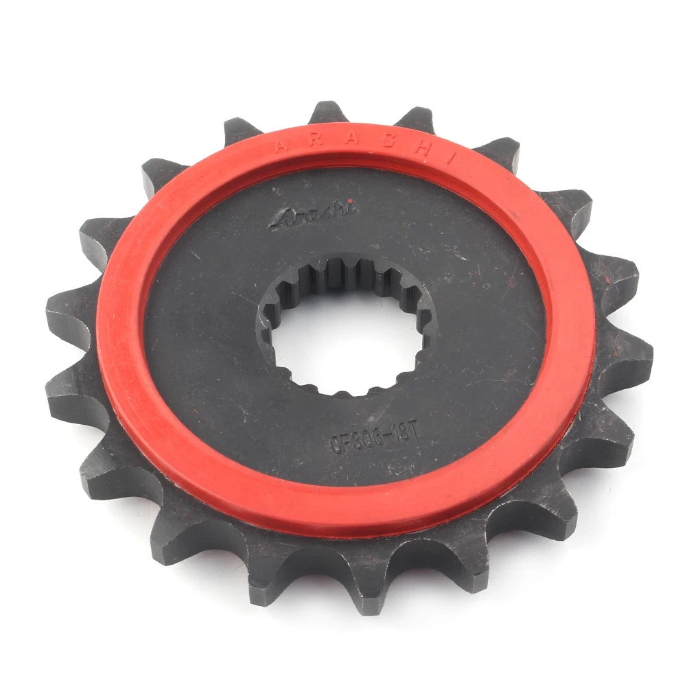 18T Rubber Cushioned Front Sprocket for Suzuki GSXR1300 (2008–2018)