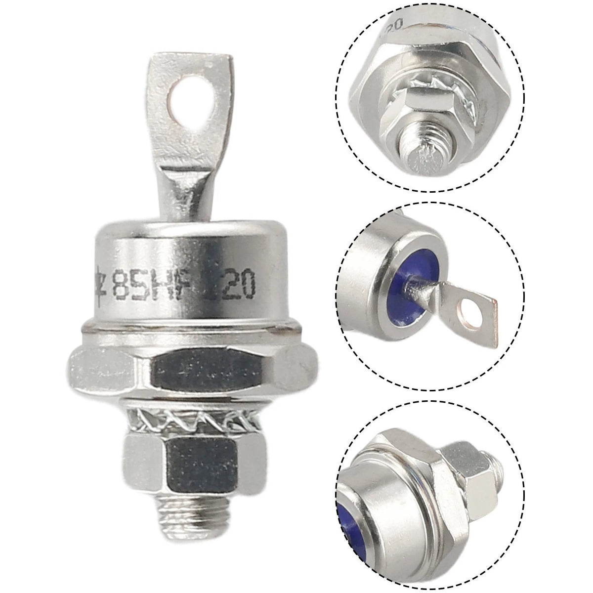 Positive/Negative Stud Mount Diode for Battery Charging (85A 1200V)