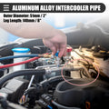 2" 51mm OD 45 Degree Bend Elbow Intercooler Pipe for Universal Applications