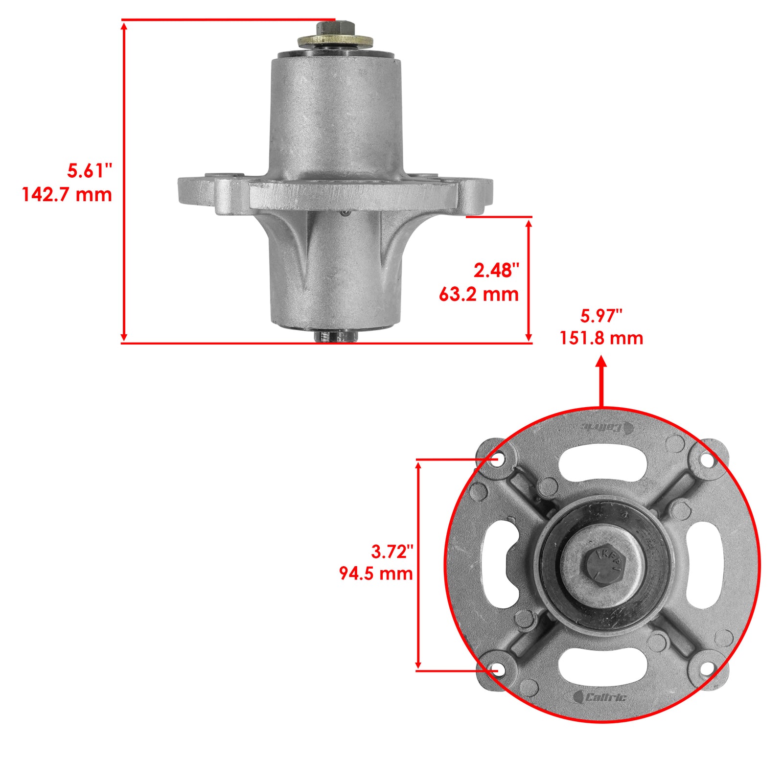 Mower Spindle Replacement for Simplicity SZT110 42in 52in (2005–2015)