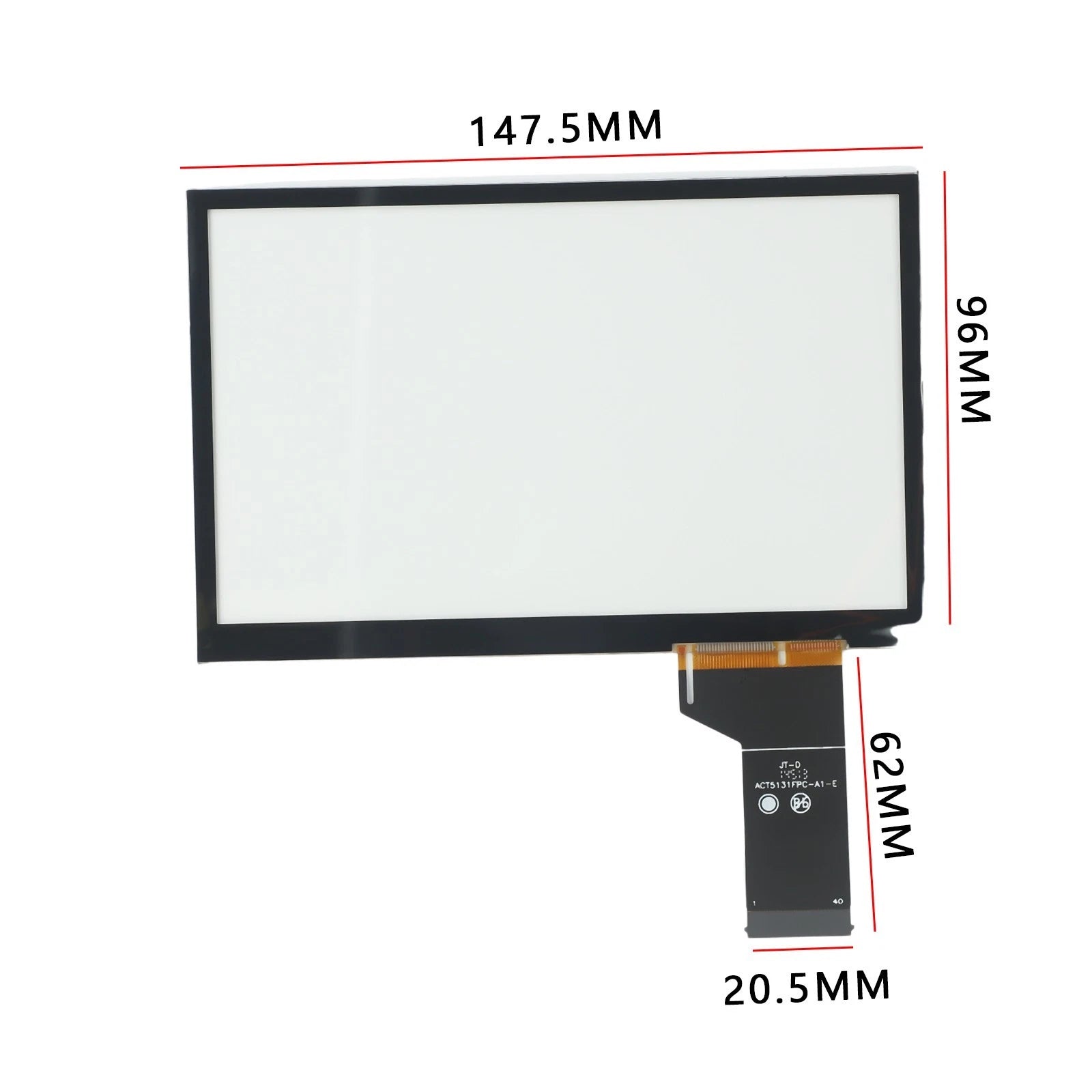 Digitizer Touch Screen for CC (5V, 6.5")