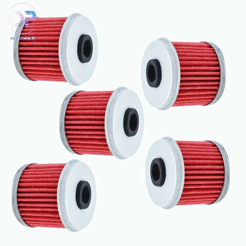 5X Oil Filter for Honda TRX450R TRX450ER (2004–2009)