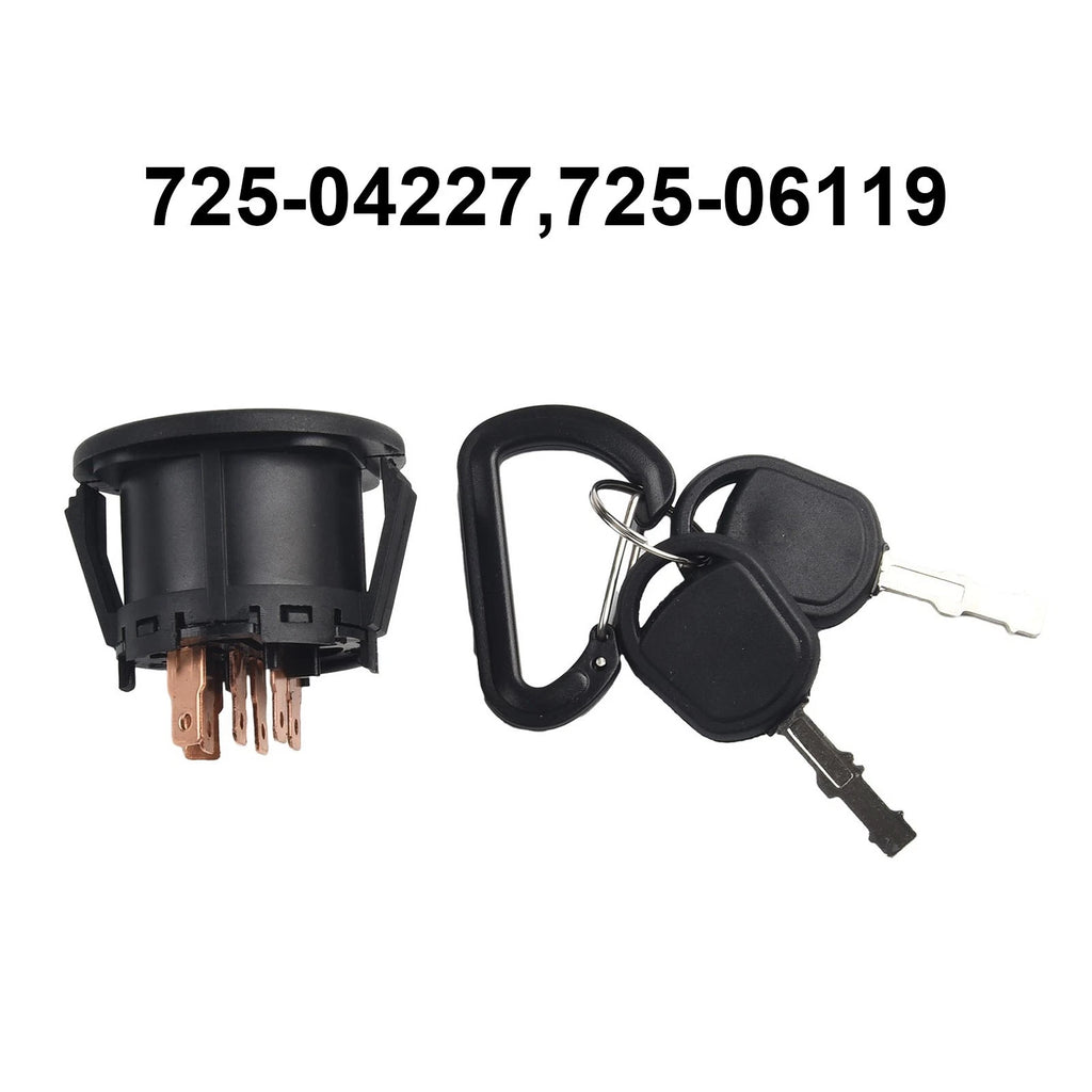 Ignition Switch for Riding Mowers (White Key)