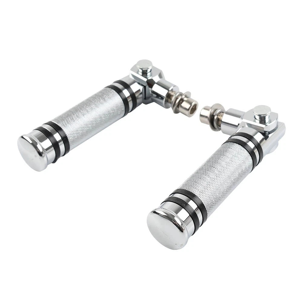 CNC Foldable Footrests Footpeg Pedals for Universal Motorcycle