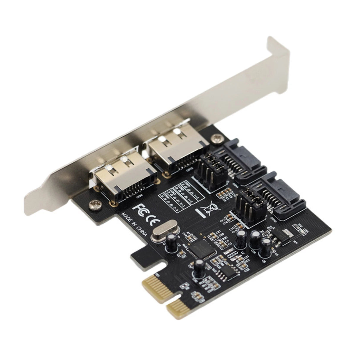 2X SATA 3.0 PCI Express Card for ASM1061 (Internal & External)