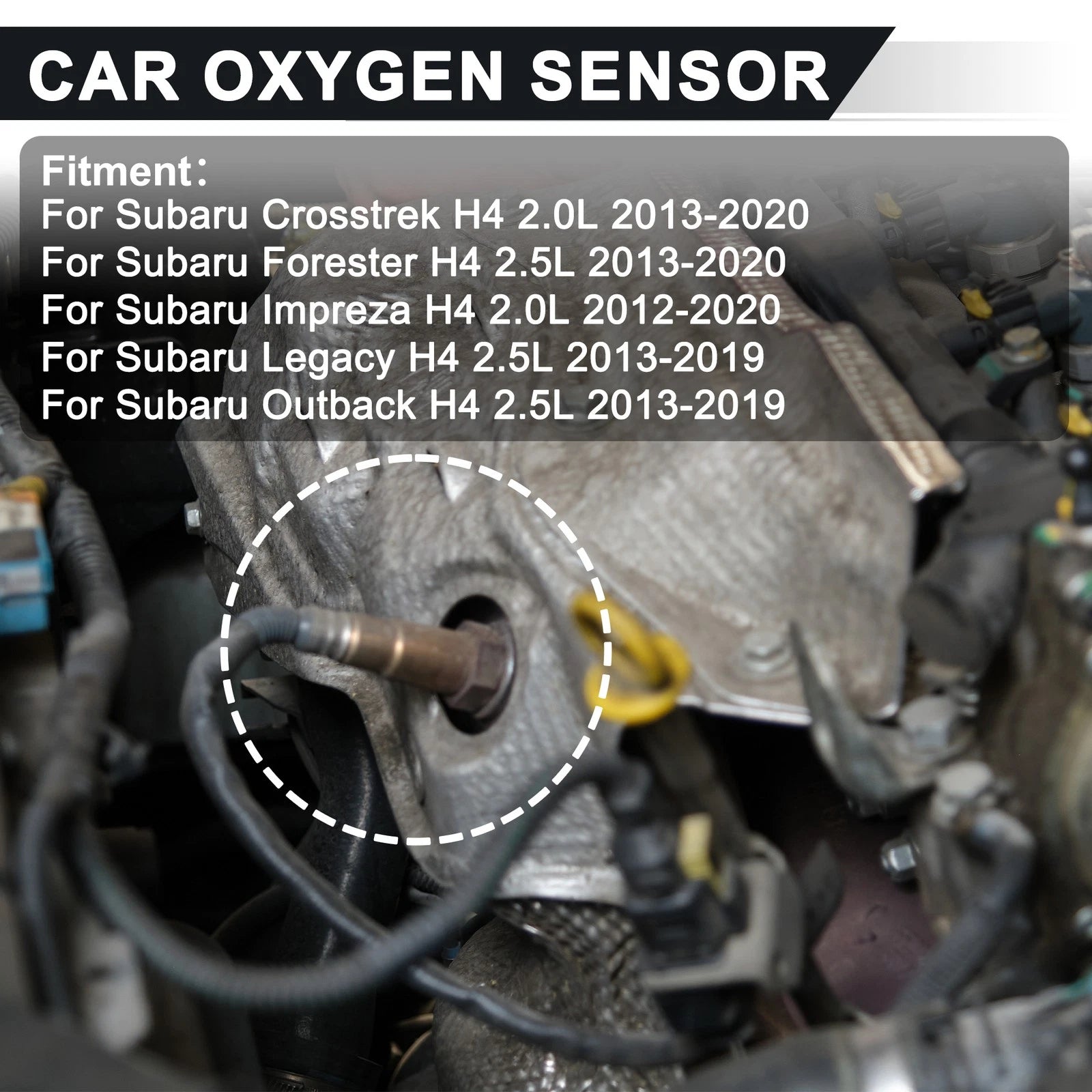 Oxygen Sensor Upstream Downstream 2 Pack for Subaru Crosstrek 2.0L (2018–2023)