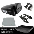 Chopped Trunk Backrest Mount Docking Plate for Harley Road Glide (2014–2026)