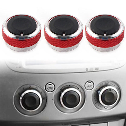 3X ABS Air Conditioner Switch Knob Button for Ford Focus MK2 MK3